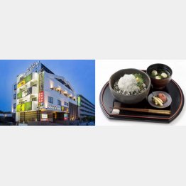 湘南で取れたシラス丼が食べられるホテル「ノア・リゾート」（提供写真）