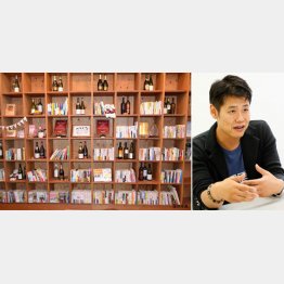 ベクトルの村上智博社長（右）／（Ｃ）日刊ゲンダイ