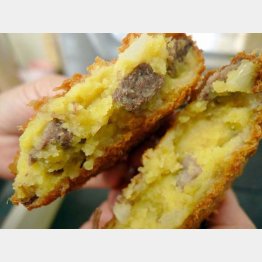 「神戸ビーフコロッケ 極み」（Ｃ）日刊ゲンダイ