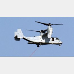 沖縄・米軍普天間基地に配備されているオスプレイ（Ｃ）日刊ゲンダイ