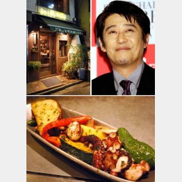坂上忍のオススメは「タコの香草バター焼き」（写真下）（Ｃ）日刊ゲンダイ