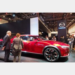 東京モーターショーでも大人気だった（Ｃ）日刊ゲンダイ