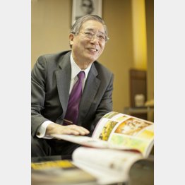 帝国書院の守屋美佐雄相談役（Ｃ）日刊ゲンダイ