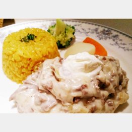 ストロガノフランチ（サワークリーム仕立て）（Ｃ）日刊ゲンダイ