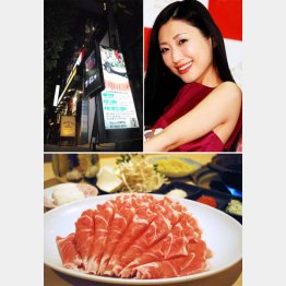 新鮮なラム肉（写真下）は臭みは一切なし！とろける触感がヤミツキに（Ｃ）日刊ゲンダイ