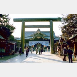 爆破事件があった靖国神社（Ｃ）日刊ゲンダイ