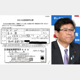 政治資金で宗教関連団体に入会（Ｃ）日刊ゲンダイ