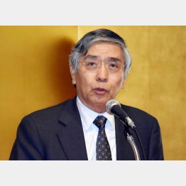 黒田日銀総裁（Ｃ）日刊ゲンダイ