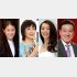 左から澤穂希、菊池桃子、知花くらら、原辰徳（Ｃ）日刊ゲンダイ