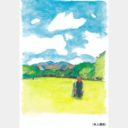 自ら描いた日光ＣＣ（提供写真）