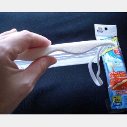 フィッティＰＬＵＳ 何度もくっつくノーズパッド（Ｃ）日刊ゲンダイ