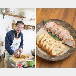 木村拓一と「ハムナッツバゲット」（Ｃ）日刊ゲンダイ