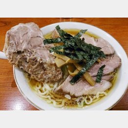 チャーシューらあめん（Ｃ）日刊ゲンダイ