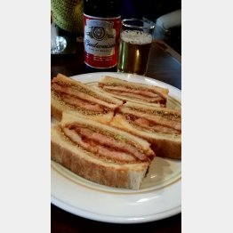 元祖ロースカツサンド（Ｃ）日刊ゲンダイ