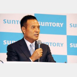 サントリー新浪社長の狙い通りにいくか？（Ｃ）日刊ゲンダイ