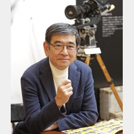 新番組の司会に就任する石坂（Ｃ）日刊ゲンダイ