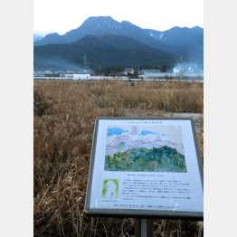 ちひろも愛した有明山（舟方遊歩道から）（Ｃ）日刊ゲンダイ