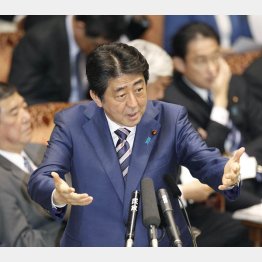 大宰相気取り（Ｃ）日刊ゲンダイ