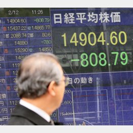 逆戻りか（Ｃ）日刊ゲンダイ