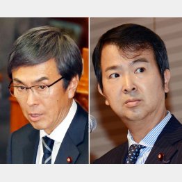 伸晃大臣に献金、宏高氏（右）は客員教授／（Ｃ）日刊ゲンダイ