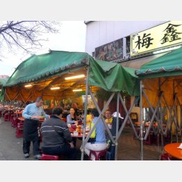 昔ながらの街並み、神農老街（Ｃ）日刊ゲンダイ