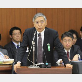 日銀の黒田総裁（Ｃ）日刊ゲンダイ