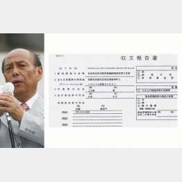 二之湯参議院議員と収支報告書（Ｃ）日刊ゲンダイ