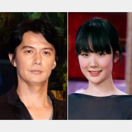 福山雅治と黒木華（Ｃ）日刊ゲンダイ