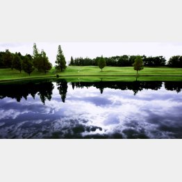 宮澤氏が撮影したメンバーコースのイーグルポイントＧＣ