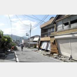 益城町の被害の様子（Ｃ）日刊ゲンダイ