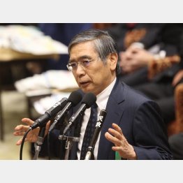 何を打ち出すのか（黒田日銀総裁）／（Ｃ）日刊ゲンダイ