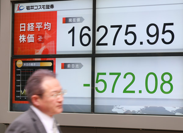 ＧＷ明けの相場は大荒れか（Ｃ）日刊ゲンダイ
