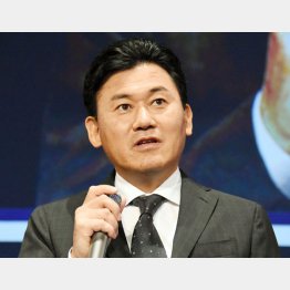 早くも名前が飛び出した楽天の三木谷浩史会長兼社長（Ｃ）日刊ゲンダイ