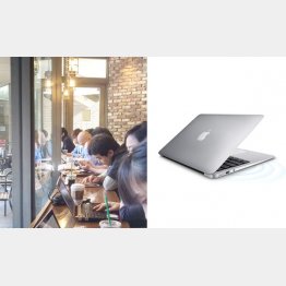 「ＭａｃＢｏｏｋ　Ａｉｒ」は１・０８キロと軽量級／（Ｃ）日刊ゲンダイ