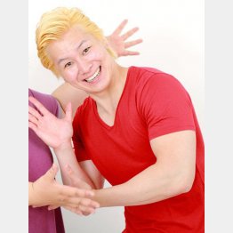 メイプル超合金のカズレーザー（Ｃ）日刊ゲンダイ