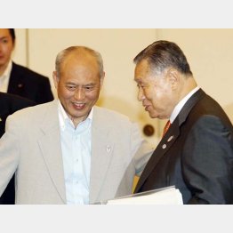 都民を愚弄するにも程がある（舛添都知事と森元首相）（Ｃ）日刊ゲンダイ