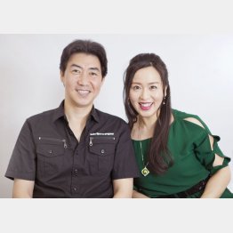 黒木じゅんと妻の中尾美穂（Ｃ）日刊ゲンダイ
