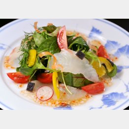 みかん鯛を使った料理（提供写真）