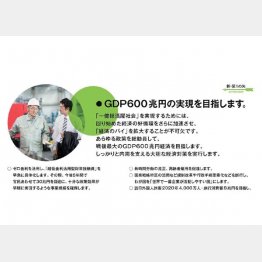 「目指す」は「しない」と同義語（自民党参議院選挙公約より）