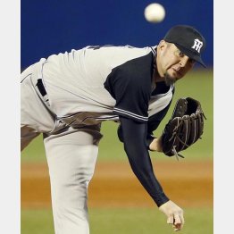 ２２日広島戦でのメッセはボロボロだった（Ｃ）日刊ゲンダイ