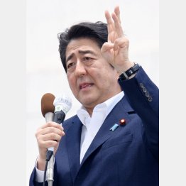 テレビ討論でブチ切れた安倍首相（Ｃ）日刊ゲンダイ