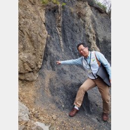 中央構造線が見える！／（Ｃ）日刊ゲンダイ