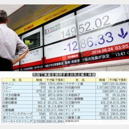 ２４日の株価は大暴落（Ｃ）日刊ゲンダイ