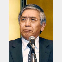 黒田日銀総裁（Ｃ）日刊ゲンダイ