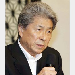会見で熱意を語った鳥越俊太郎氏（Ｃ）日刊ゲンダイ