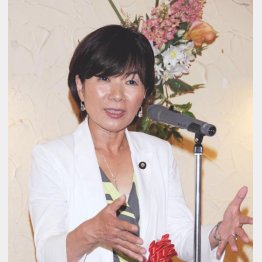 新潟選挙区を制した森ゆうこ氏（Ｃ）日刊ゲンダイ