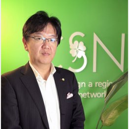 ＣＳＮ地方創生ネットワークの野本良平社長（Ｃ）日刊ゲンダイ