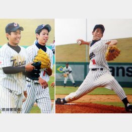 日本のエースとして大活躍（前田家提供）