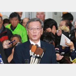 沖縄県の翁長知事（Ｃ）日刊ゲンダイ