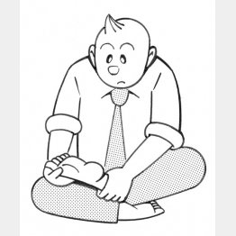 治ったはずの水虫が…（Ｃ）日刊ゲンダイ